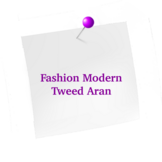 Fashion Modern Tweed Aran  width=