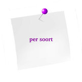 Stoffen per soort  width=