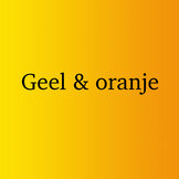 Geel en oranje  width=