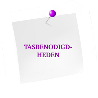Tasbenodigdheden