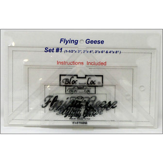 Flying Geese Square Up Ruler set