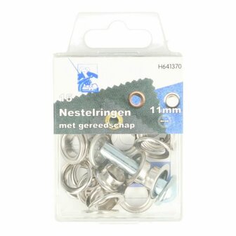 Nestelringen met gereedschap 11 mm