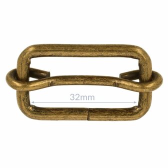 Gesp metaal 32 mm
