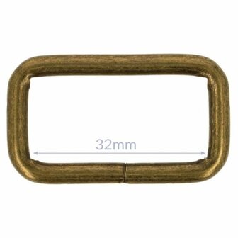 Gesp metaal 32 mm