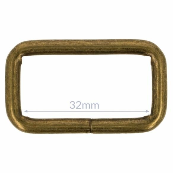 Gesp metaal 32 mm