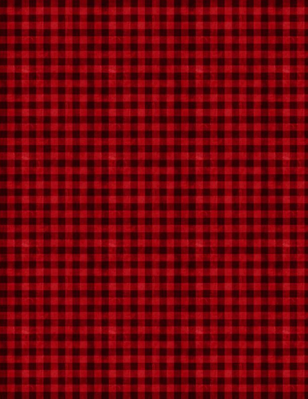Hot Cocoa Bar Red Check
