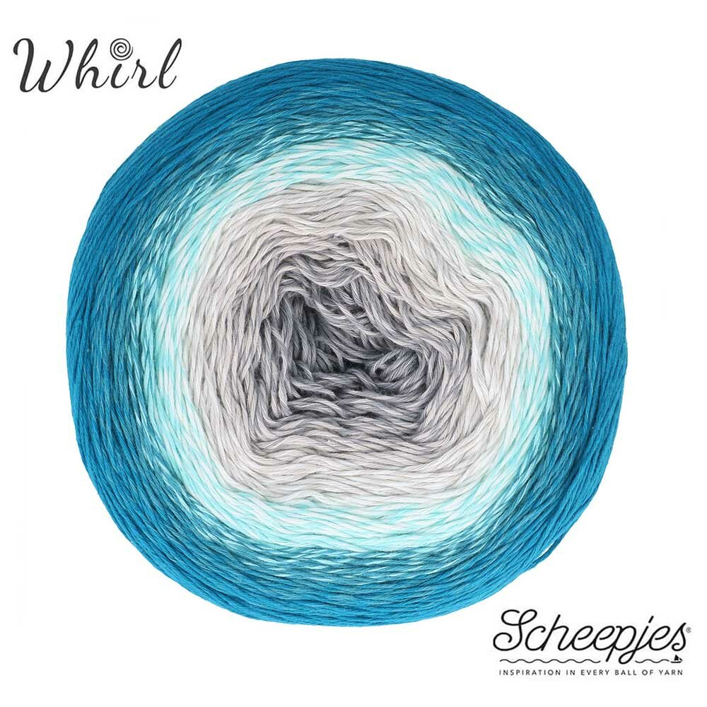 Scheepjes Cotton Whirl 706 Blueberry Frost 