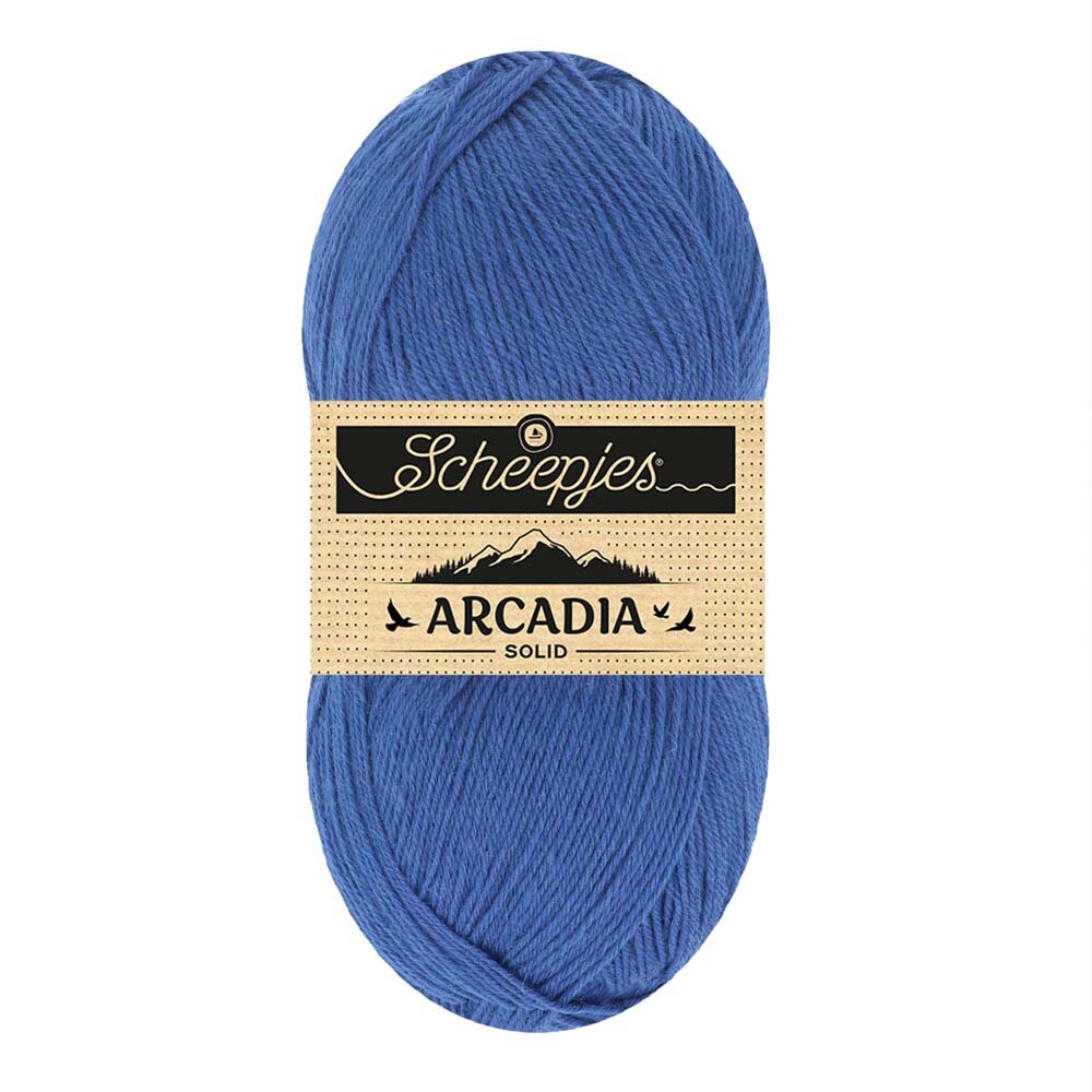 Scheepjes Arcadia Solid 820 Blueberry