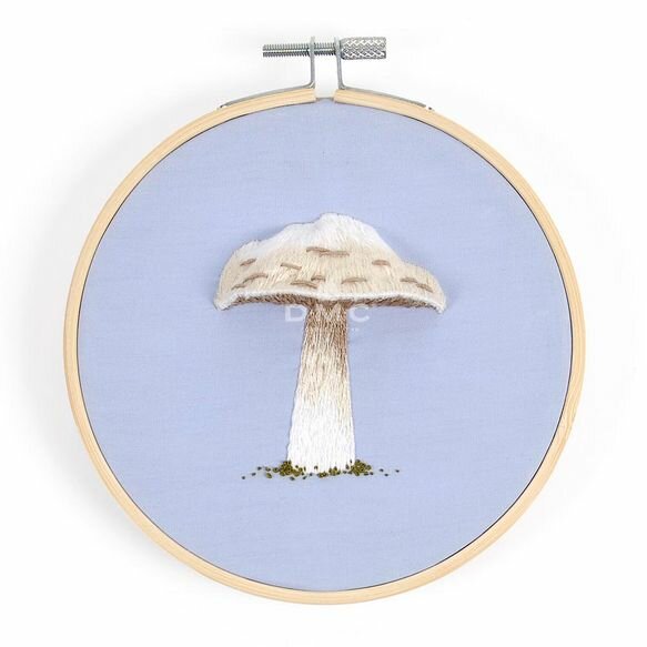 DMC 3D-borduurkit Reuzenchampignon Rond Katoen 125 mm