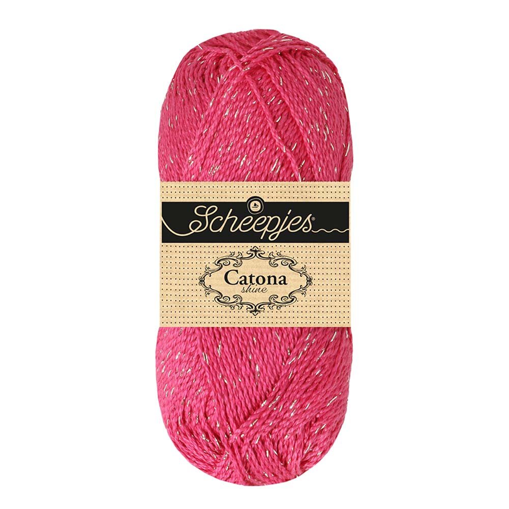 Catona Shine 114 Shocking Pink Silver