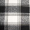 Plaid Irish Flanel Winter &ndash; Geruite flanel zwart-wit-grijs | Katia Fabrics
