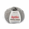 Merino Tweed Licht grijs 307