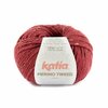 Merino Tweed Framboos rood 315