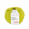 Basic Merino Geelachtig groen 100