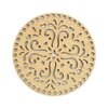 Durable Houten Mandala 17 cm &ndash; Decoratieve Mandala van Berkenhout voor Creatieve Projecten