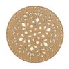 Durable HDF Eiken Mandala 25 cm &ndash; Decoratieve Houten Mandala voor DIY en Handwerk