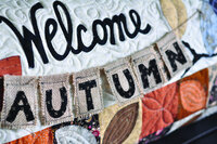 Kimberbell Home Welcome Autumn! pillow 
