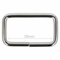 Gesp metaal 38 mm