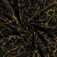 viscose jersey abstract oker