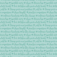 Choose to Shine, Words of Kindness Turquoise