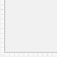 Garden Redwork Block Geo Hue White