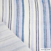 Mousseline Print Bluejeans Stripe