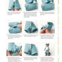 Felt Animal Families Book