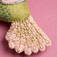 Hummingbird Vilt Craft Mini Kit