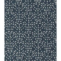 ReStyle Sashiko sjabloon seigaiha (golven) patroon maat 10 x 10 cm