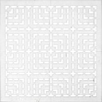 ReStyle Sashiko sjabloon seigaiha (golven) patroon maat 10 x 10 cm