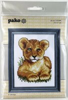 Borduurpakket jong leeuwtje 