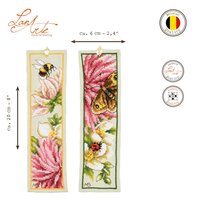 Bladwijzerkit roze dahlia set van 2