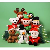 Mini Haakboek Kroeltjes: Kersteditie