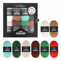 Scheepjes Little Darling colour pack 8x25g Merry Minis