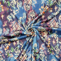 Tweezijdig digitaal geprinte fur &ndash; 100% polyester