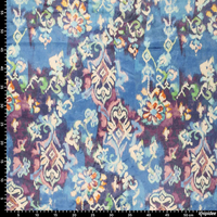 Tweezijdig digitaal geprinte fur &ndash; 100% polyester