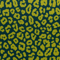 Tricot met panterprint &ndash; Zachte rekbare stof, 150 cm breed