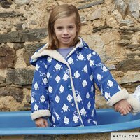 Raincoat PU Magic Print Kawaii Rain &ndash; Waterdichte kleurveranderende regenjasstof | Katia Fabrics