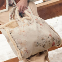 Sherpa Bonded Suede Joplin Make Up &ndash; Warme su&egrave;de-look stof met sherpa |