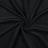 Corduroy 4.5 W Zwart