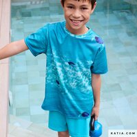 Sport Print T shirt Cahuama sport