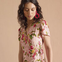 Viscose Print Cocoa Fruit