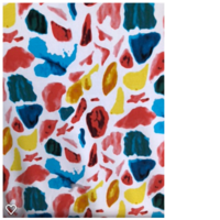 regenboog giraffe paneel