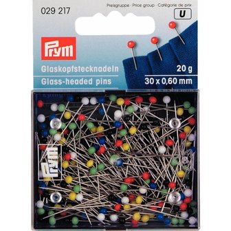Prym glaskopspelden assorti 20 gram