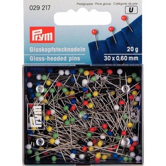 Prym glaskopspelden assorti 20 gram