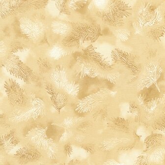 Quilt, Winter&#039;s Grandeur 7 Ivory