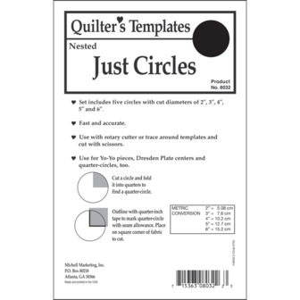 Just Circles Nested Templates (4p)