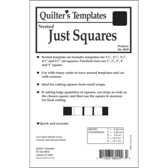 Just Squares Nested Templates (5p)