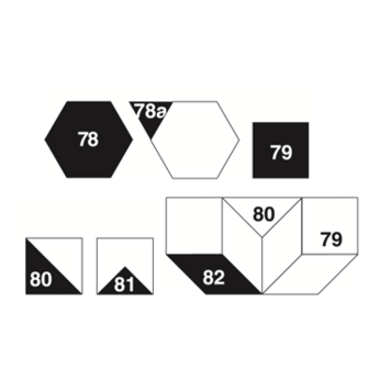 Set N, Mini Geometric Set (5p)