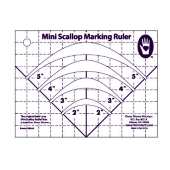 Small Scalllop Marking Ruler